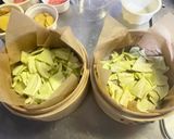 減塩介護食 タラと春キャベツのせいろ蒸し作り方6写真