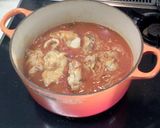 簡単!！速攻！本格派 鶏のトマト煮作り方5写真
