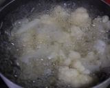 紫蘇香るカリフラワーの明太マヨがけ作り方2写真