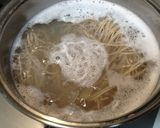 エノキでかさ増し　ボンゴレ蕎麦作り方1写真