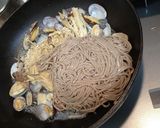 エノキでかさ増し　ボンゴレ蕎麦作り方11写真