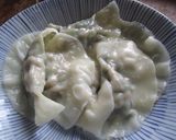 大根おろしとポン酢で食べる簡単シソ餃子作り方7写真