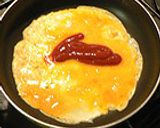 とろり～ケチャップたまごパン作り方3写真