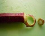 オクラをマヨネーズで和えたん　京都カフェ作り方2写真