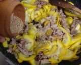 韓国風ズッキーニと豚肉の炒め物作り方5写真