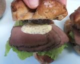 パストラミビーフとクリームチーズのサンド作り方4写真