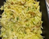簡単 キャベツとちくわの一人前お好み焼き作り方3写真