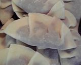 余り餃子の皮で…なんちゃって。八つ橋！？作り方1写真