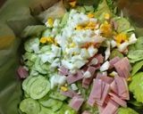 我が家の★ミモザサラダ作り方1写真