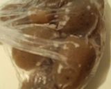 玉蒟蒻でなんちゃってつくね串作り方1写真