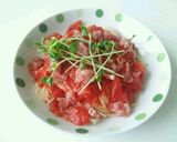 トマト缶で早ウマ冷製パスタ作り方6写真