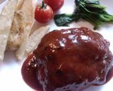 ☆チーズinデミハンバーグ☆作り方8写真