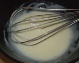＊パンの中身＊チーズクリーム作り方3写真