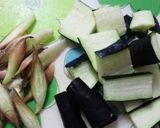 *レンジで簡単!なすのポン酢煮*作り方1写真