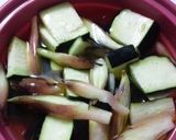 *レンジで簡単!なすのポン酢煮*作り方2写真