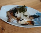 ノブヒェン窯でカマの塩麹焼き作り方5写真