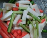 いかくんせいを使った色々野菜のピクルス作り方2写真