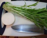 オリーブ　de　水菜　～塩麹あえ作り方1写真