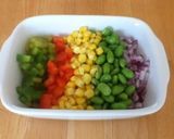夏らしい♪色鮮やかなヘルシー枝豆サラダ作り方1写真