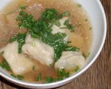 餃子の皮で青紫蘇（大葉）のワンタン作り方4写真