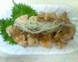 驚きの柔らかさ！鶏ムネ肉のネギ塩チキン作り方6写真