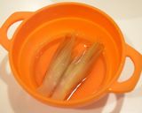 お弁当に♪時短みょうがの甘酢漬け作り方1写真