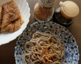 レンジで作る、そば稲荷用味付け稲荷作り方3写真