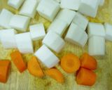 ヘルシー！圧力鍋でいかと大根の煮物作り方1写真