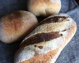捏ねずに 冷蔵庫長時間発酵 フランスパン作り方10写真