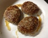 ご馳走♪トマト＆チーズのせハンバーグ作り方2写真