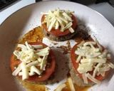 ご馳走♪トマト＆チーズのせハンバーグ作り方4写真