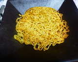 固焼きそば風の夏野菜のあんかけ作り方4写真