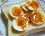 いつかあなたと♡コチュジャン漬けの味玉作り方4写真