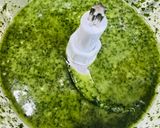 豪華な具材フレッシュバジルでジェノベーゼ作り方4写真