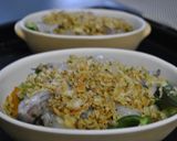 海老と夏野菜のパン粉焼き作り方4写真