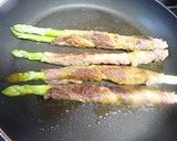 グリーンアスパラガスの豚バラ巻き作り方4写真