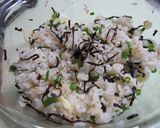 残りご飯で♪塩昆布焼きおにぎり作り方2写真