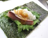 ひと手間で♪韓国風手巻き寿司の海苔作り方4写真