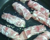 豚肉の梅チーズロール作り方4写真