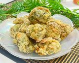 肉汁閉じ込める！鶏もも肉の青のり唐揚げ作り方12写真