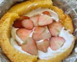 いちごのドームケーキ 母の日に🍓作り方10写真