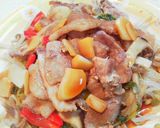 豚肉と野菜☆スタミナにんにく醤油かけ作り方5写真