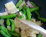 ししとう・茄子・ベーコン・油揚げの煮物作り方5写真