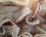 簡単☆いかの甘辛炒め作り方1写真