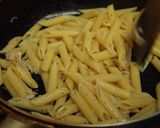 青しそとほたてのペンネ作り方6写真