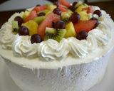 夏のフルーツデコレーションケーキ♪作り方7写真