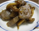 ☆　～ご飯のお供に～　蒟蒻と茸の炒り煮☆作り方5写真