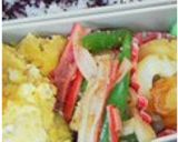 お弁当にも☆アスパラとカニカマの胡麻和え作り方7写真