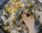 夏にぴったり♪高菜みょうがチャーハン作り方2写真