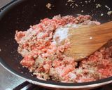 具沢山の肉そぼろ＊美味しいレタス巻き＊作り方4写真